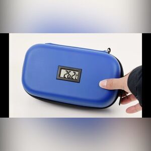 Cooler Travel Case TSA Approved for Travel with Temperature Display